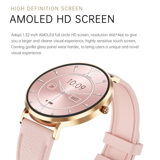 UltraThin Pro Elegance Plus Women's Smartwatch
