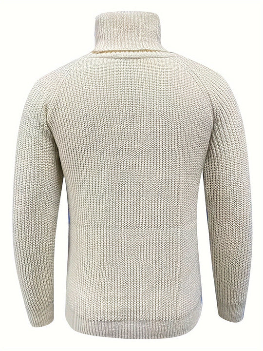 Men’s Warm Turtleneck Sweater