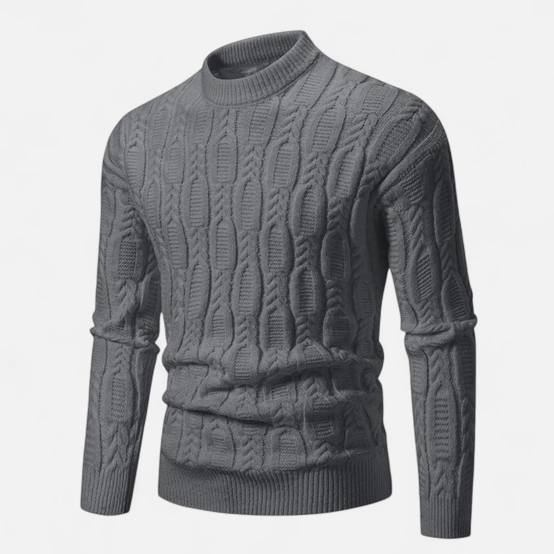 Men’s Crew Neck Knit Sweater