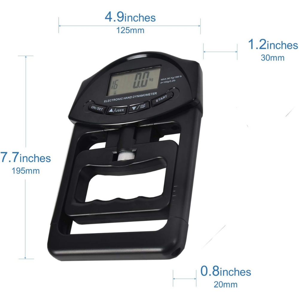 Digital Hand Dynamometer Grip Strength Meter