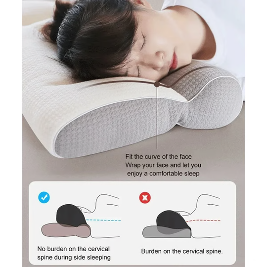 Ergonomic Goose Down Pillow