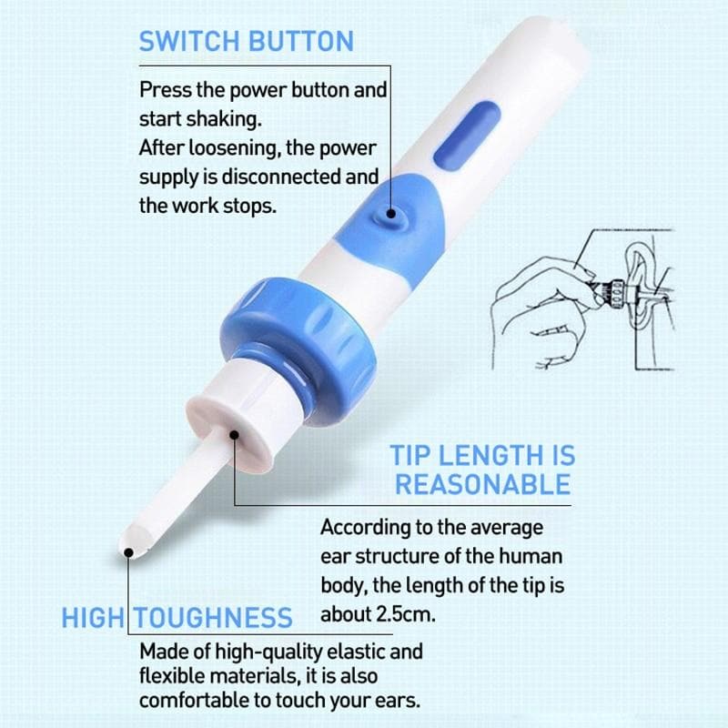 Electric Ear Wax Vacuum Cleaner