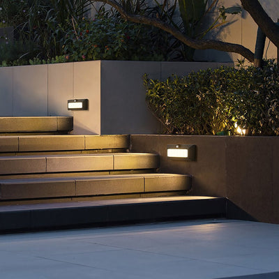 LED Motion Sensor Step Light for Courtyard Garden Terrace