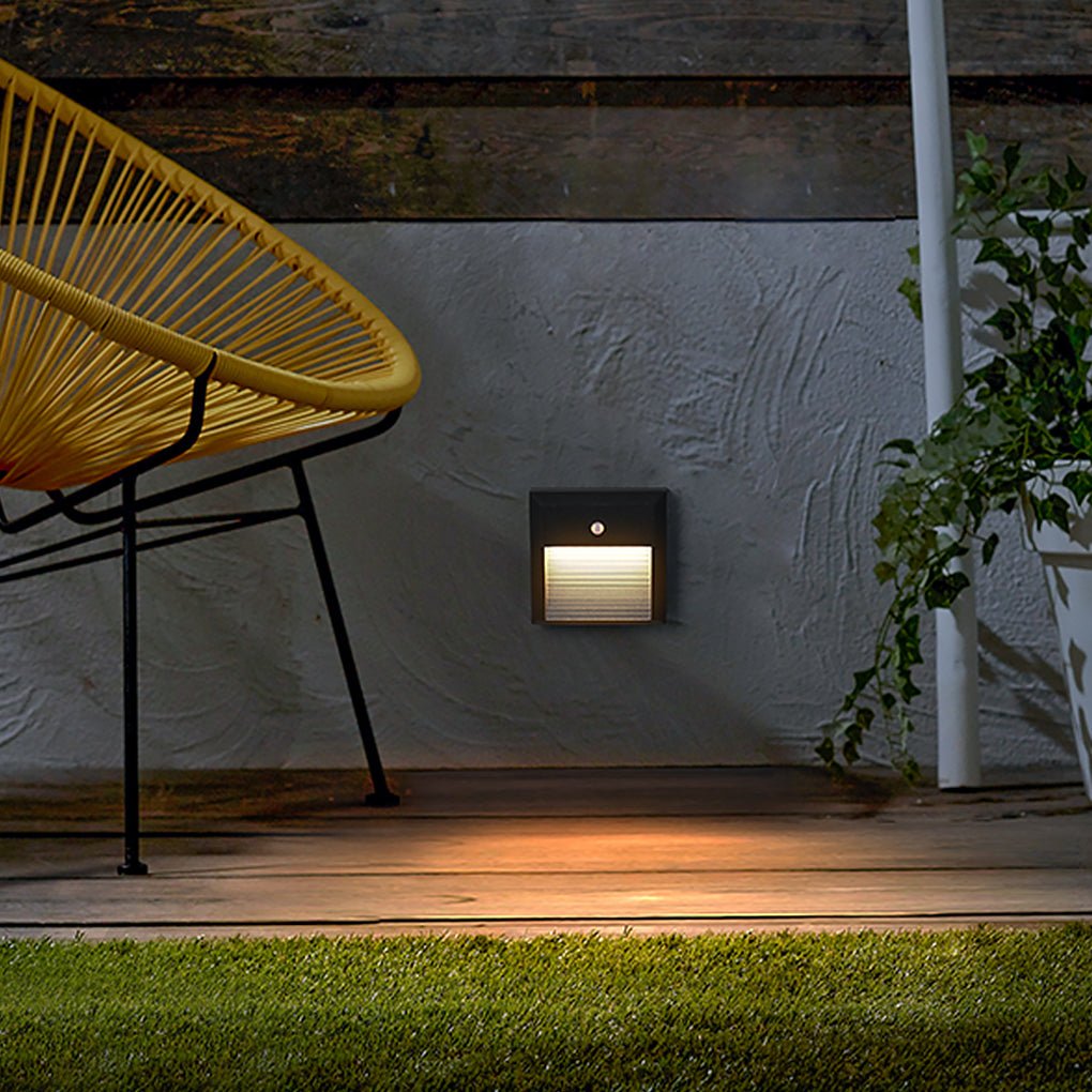 LED Motion Sensor Step Light for Courtyard Garden Terrace