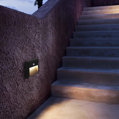 LED Motion Sensor Step Light for Courtyard Garden Terrace