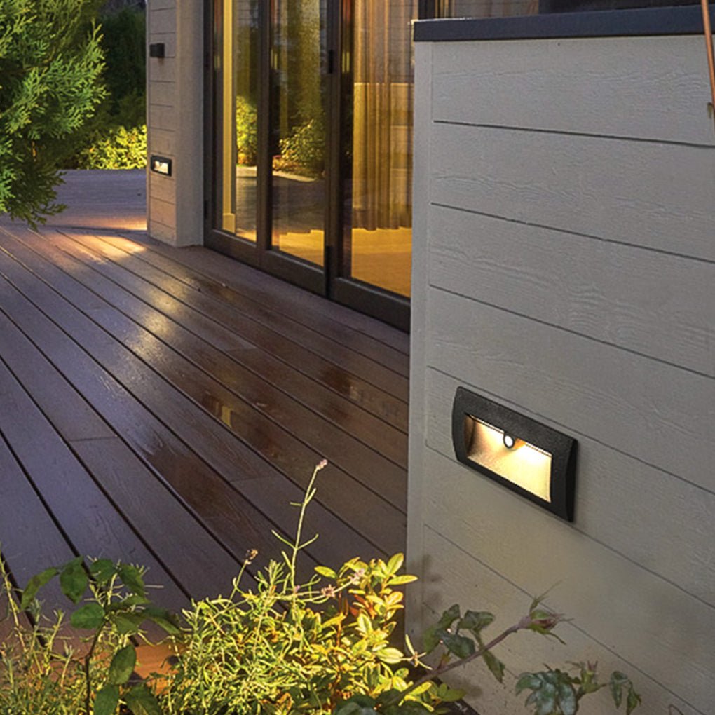 LED Motion Sensor Step Light for Courtyard Garden Terrace