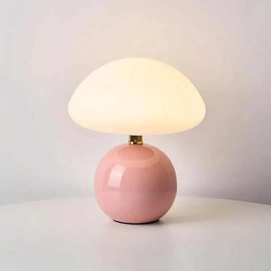 Blush Cloud Ceramic LED Table Lamp