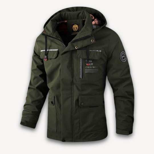 Men's Hooded Waterproof Summer Jacket