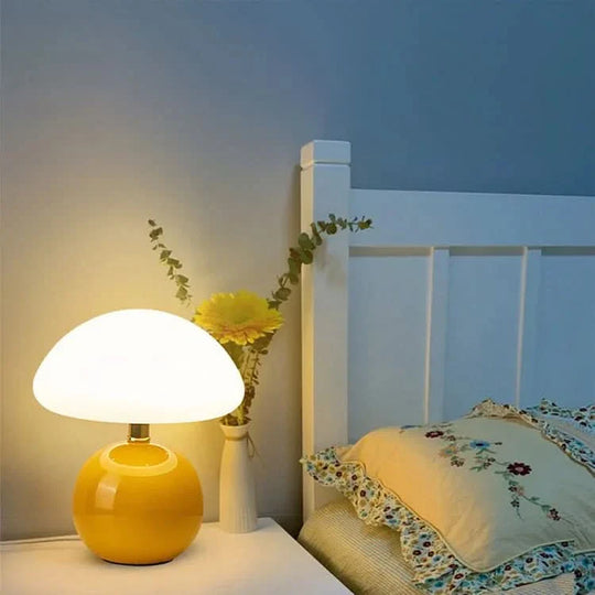 Blush Cloud Ceramic LED Table Lamp