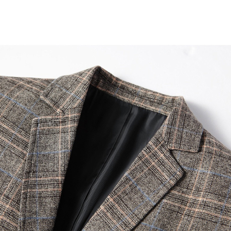 Men’s Check Blazer