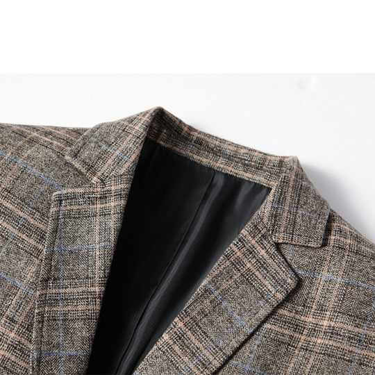 Men’s Check Blazer