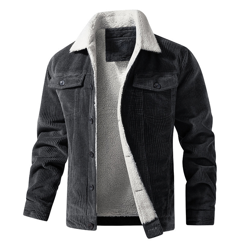 Men’s Warm Sherpa-Lined Jacket