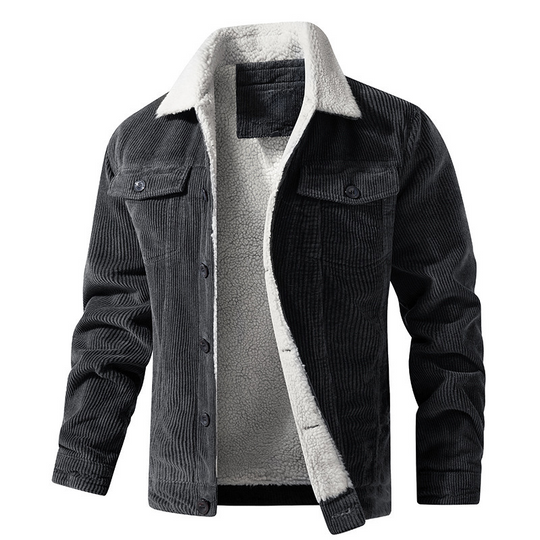 Men’s Warm Sherpa-Lined Jacket