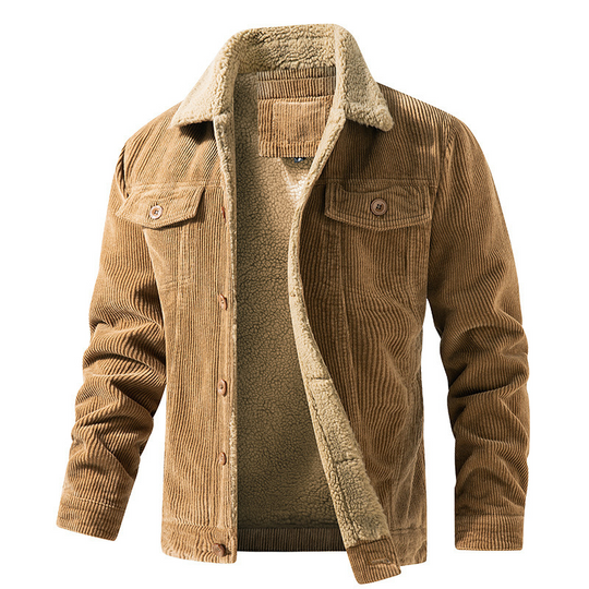 Men’s Warm Sherpa-Lined Jacket