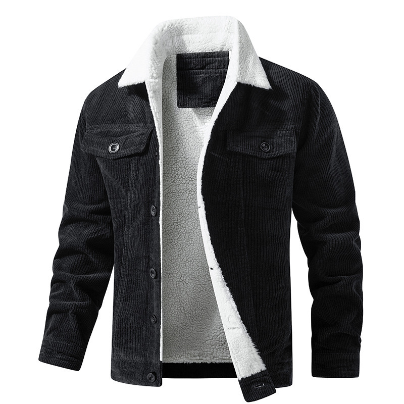 Men’s Warm Sherpa-Lined Jacket