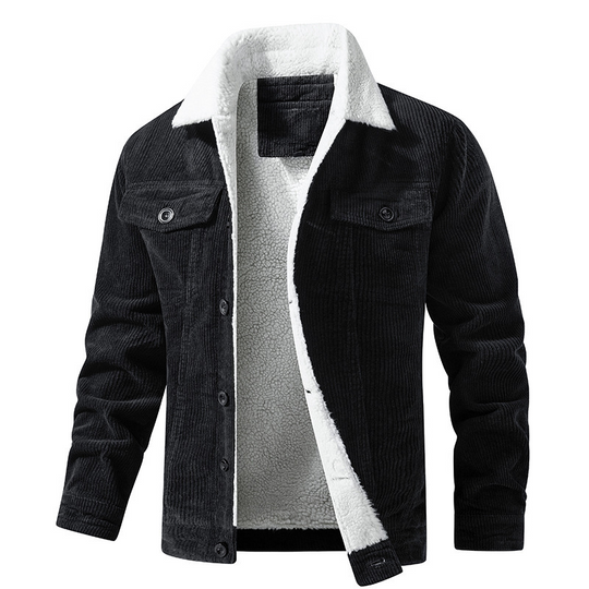 Men’s Warm Sherpa-Lined Jacket