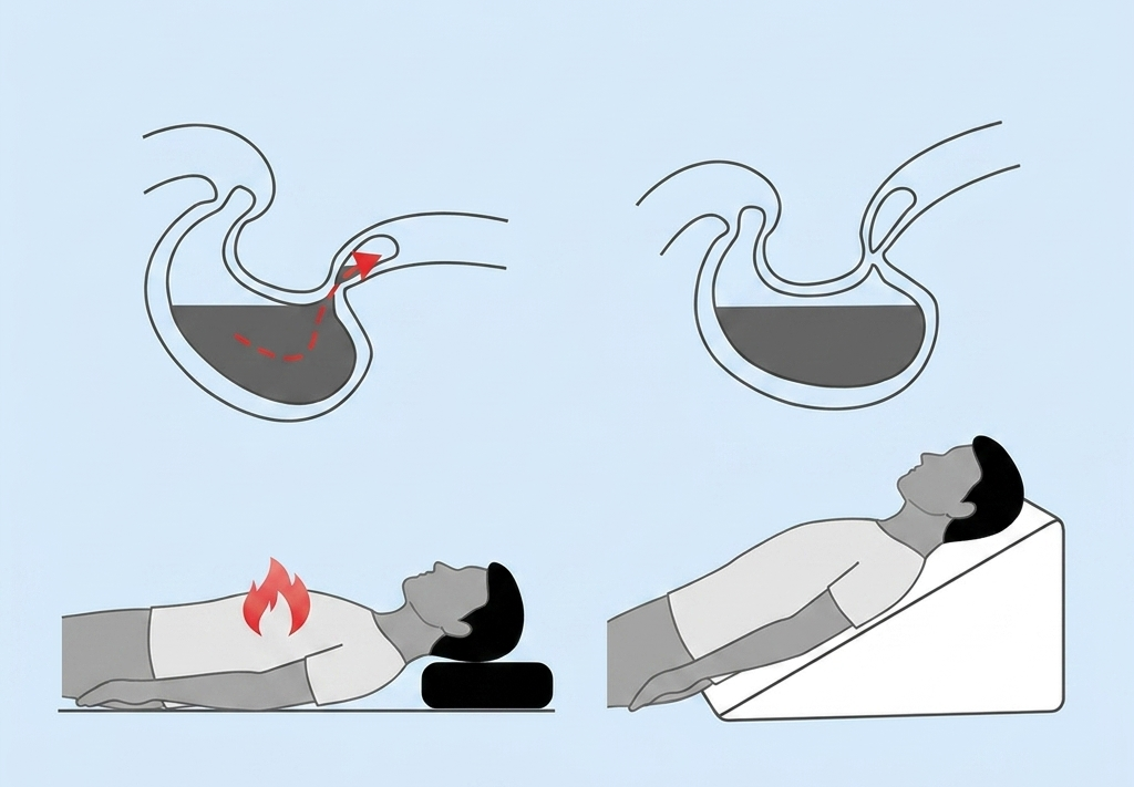 Wedge Pillow for Acid Reflux
