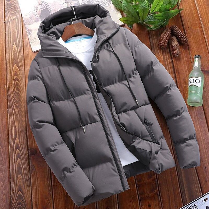 Men's Hooded Winter Puffer Jacket