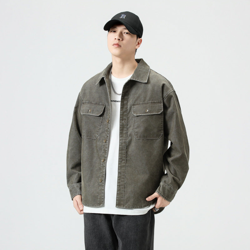 Men’s Retro Overshirt Jacket