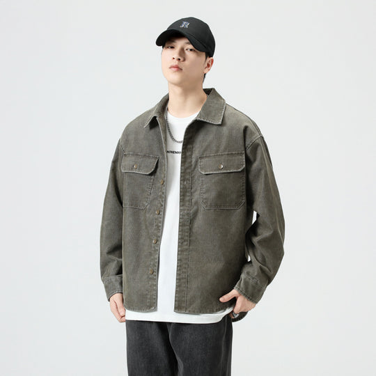 Men’s Retro Overshirt Jacket