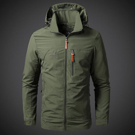 Men’s Waterproof Rain Jacket with Hood