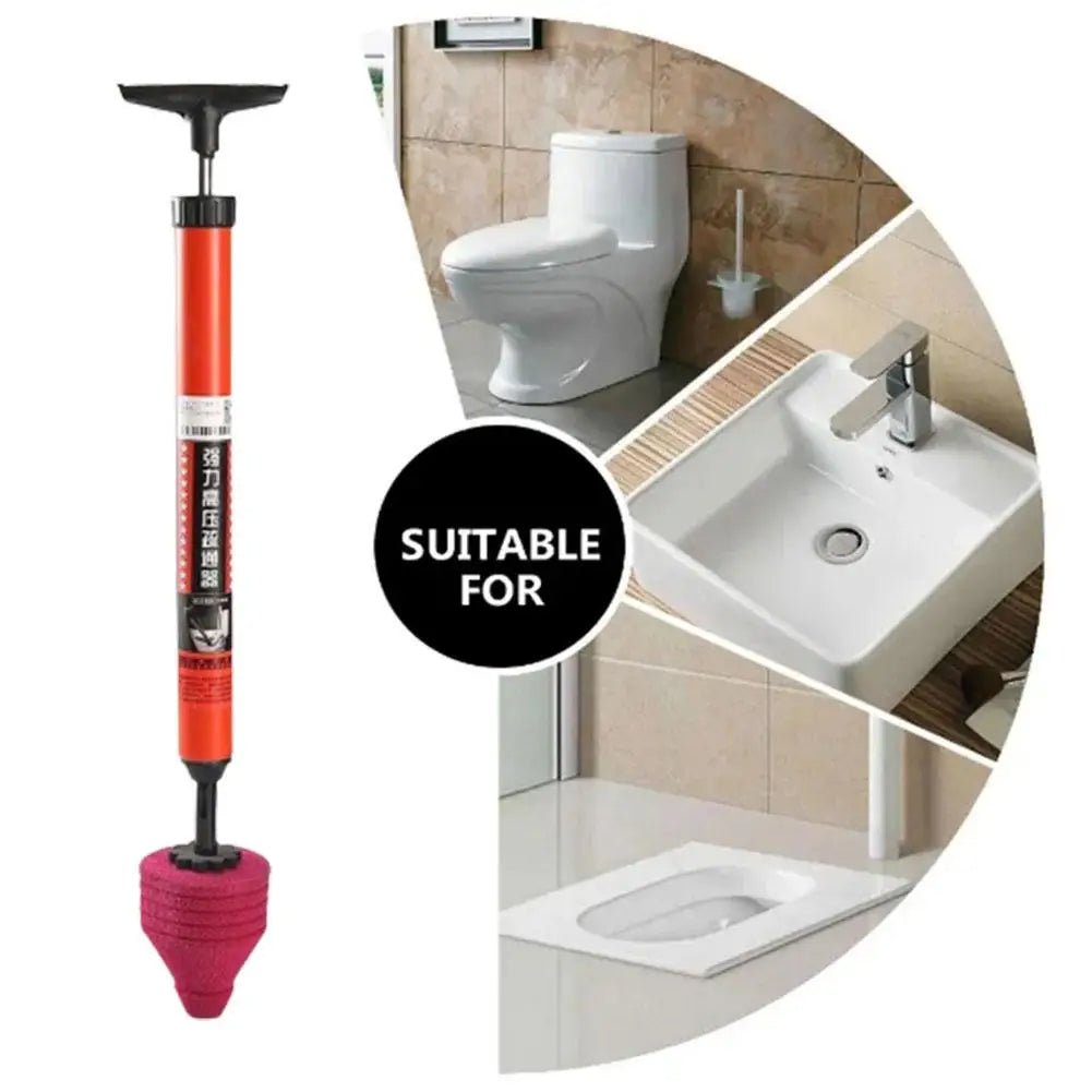 High-Pressure Silicon Toilet Plunger