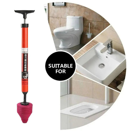 High-Pressure Silicon Toilet Plunger