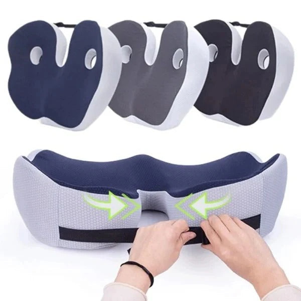 Adjustable Memory Foam Seat Cushion