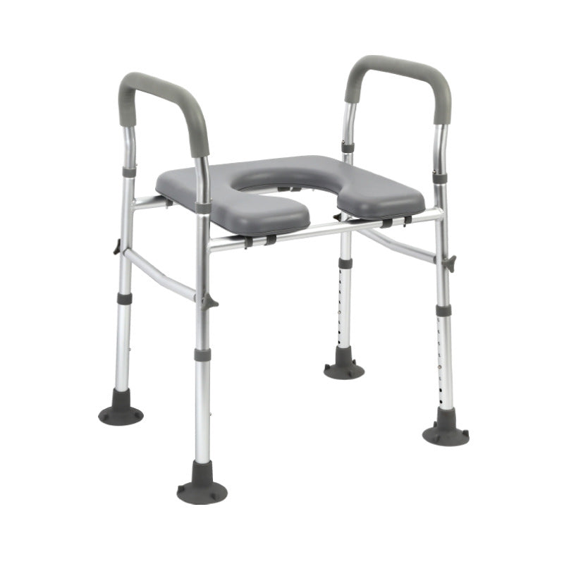 Sturdy Raised Toilet Seat Riser with Handles