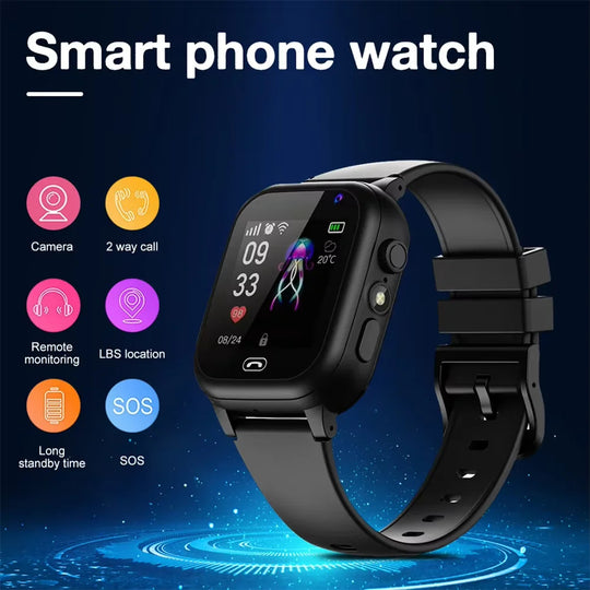 Kids GPS Smartwatch with SIM Card and Video Calling