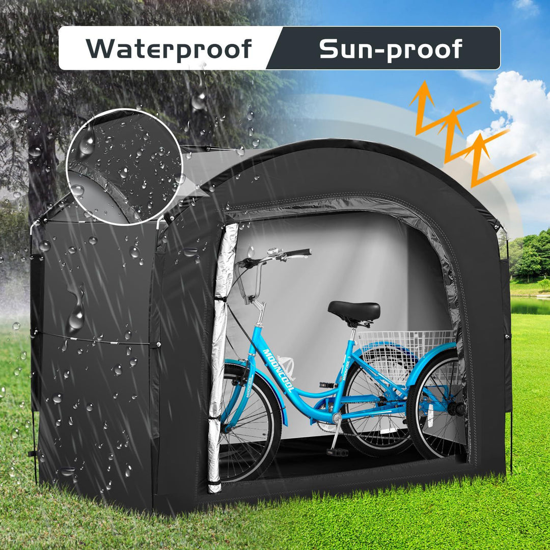 Waterproof Outdoor Bike Storage Shed Tent