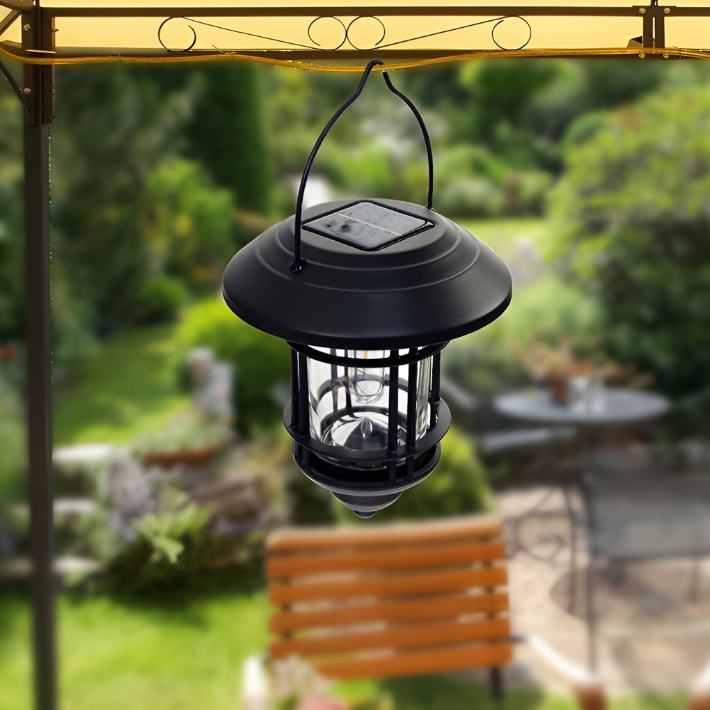 Industrial Solar Outdoor Wall Lights