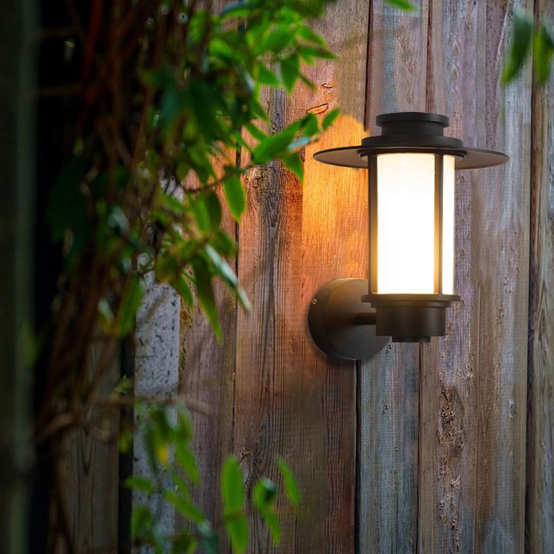 Vintage Lantern LED Outdoor Wall Lights