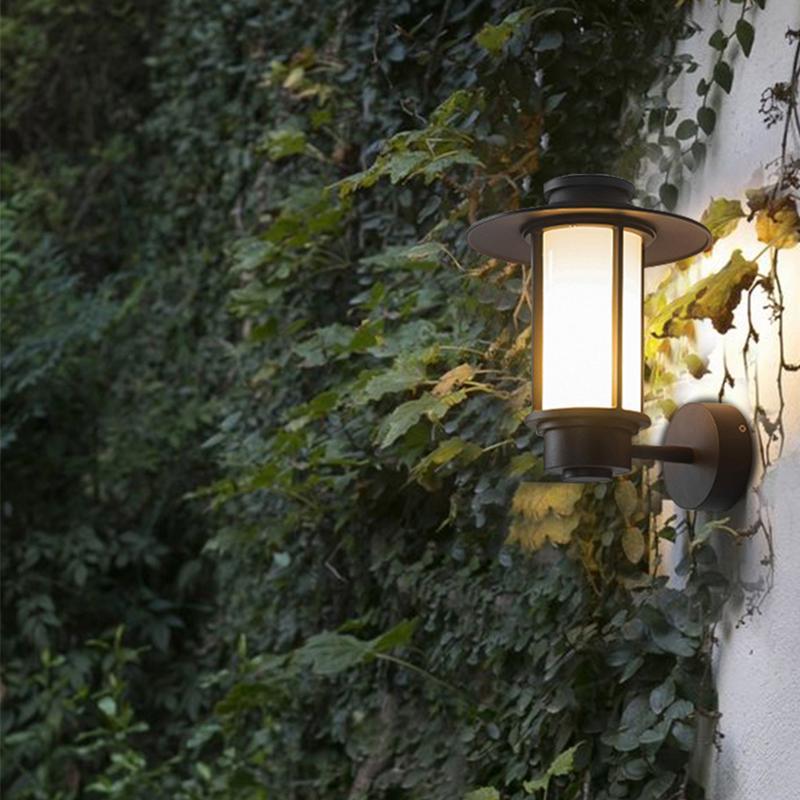 Vintage Lantern LED Outdoor Wall Lights