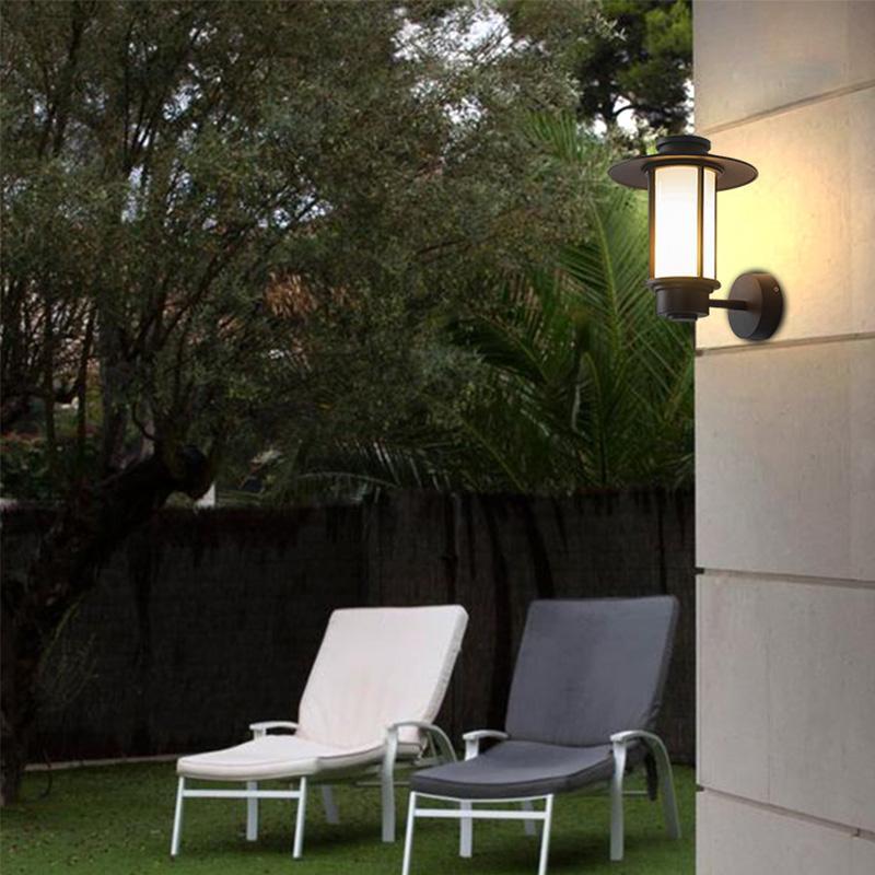 Vintage Lantern LED Outdoor Wall Lights