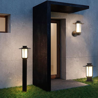 Vintage Lantern LED Outdoor Wall Lights