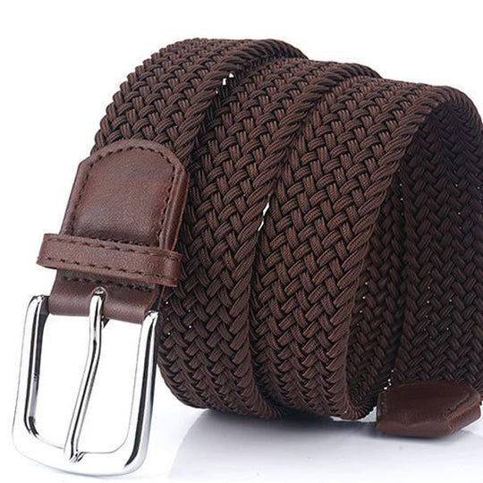 Braided Belt with Pin Buckle