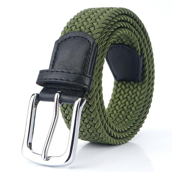 Braided Belt with Pin Buckle