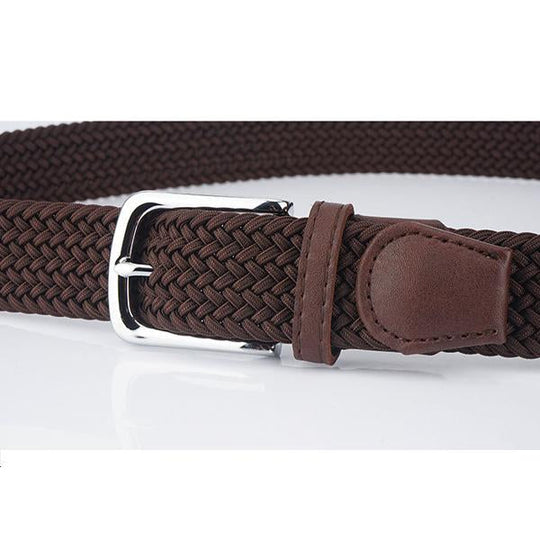 Braided Belt with Pin Buckle
