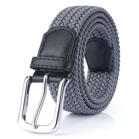 Braided Belt with Pin Buckle