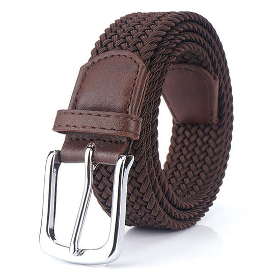 Braided Belt with Pin Buckle