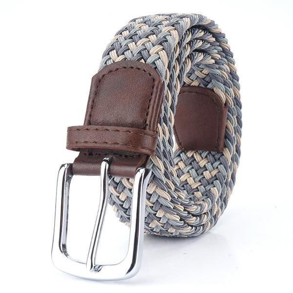 Braided Belt with Pin Buckle
