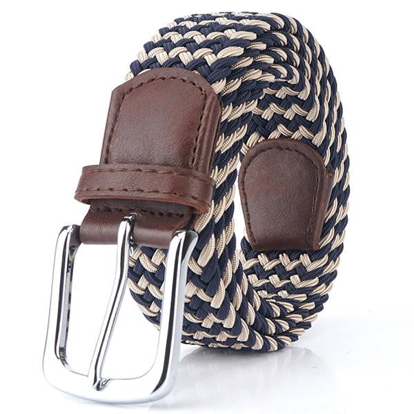 Braided Belt with Pin Buckle