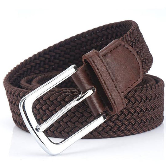 Braided Belt with Pin Buckle