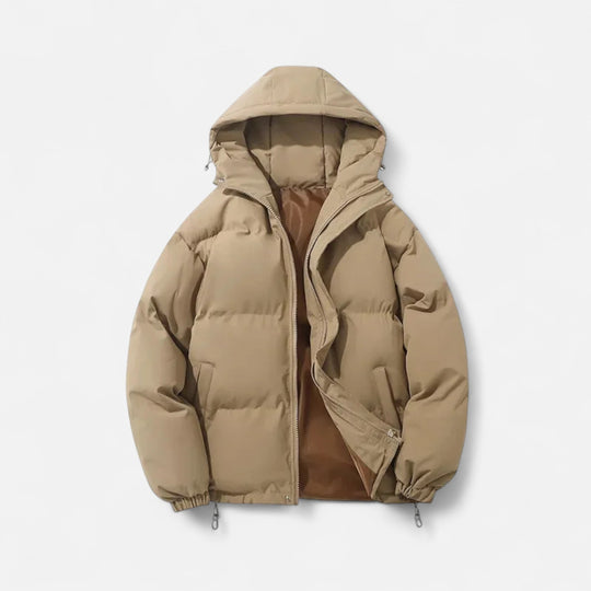 Hooded Cotton Puffer Jacket