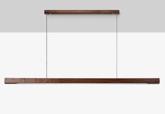 LED Wooden Pendant Light