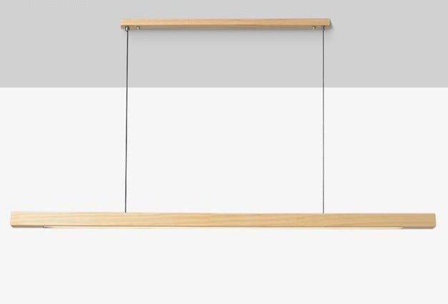 LED Wooden Pendant Light