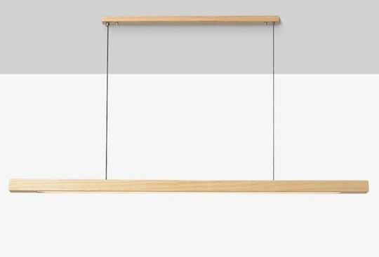 LED Wooden Pendant Light