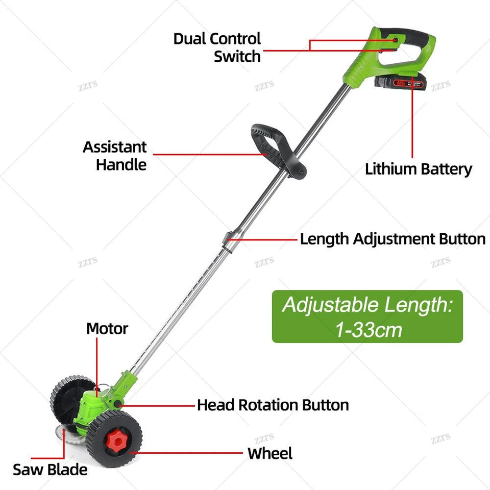Electric Cordless Grass Trimmer