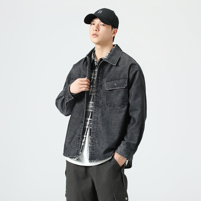 Men’s Retro Overshirt Jacket